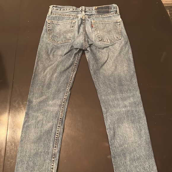 Levi Strauss distressed straight fit jeans - Picture 2 of 4